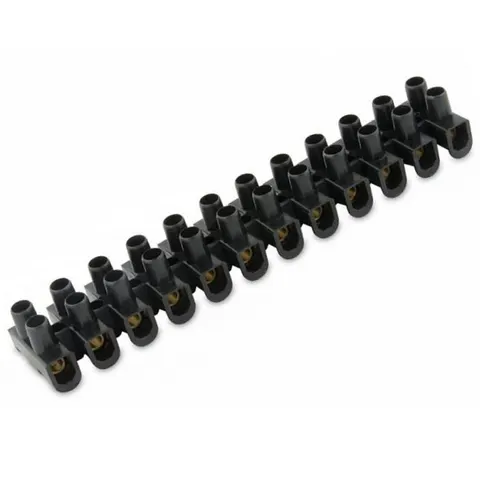 Plastic Terminal Block - 30 Amp / Black