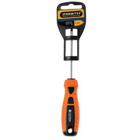 3 x 75mm - Flat Screw driver - Zenith