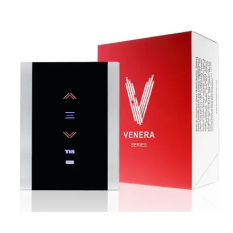 TIS Panel - Venera - 1 Mosfet Dimmer - Black - WIFI