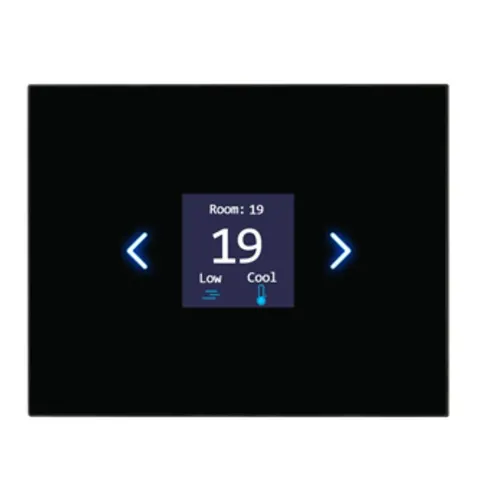 TIS Panel - Venera Wall Thermostat - 5 Relay - Black - WIFI