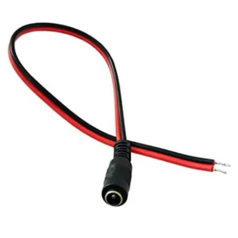 DC Power lead 30cm 2.1mm inline Female Plug