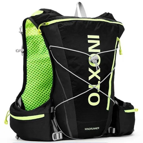 Inoxto Windrunner - Reflective Hydration Backpack - 89-98cm Chest - BK-YL - BK-YL