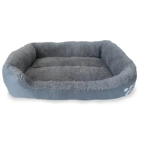 Plush Pet Sofa Bed - S - 37 x 29 cm - 350g / Grey
