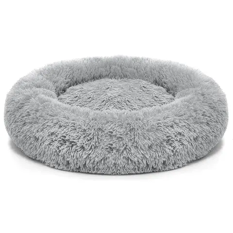 Plush Pet Bed - XXL - 100cm / Grey