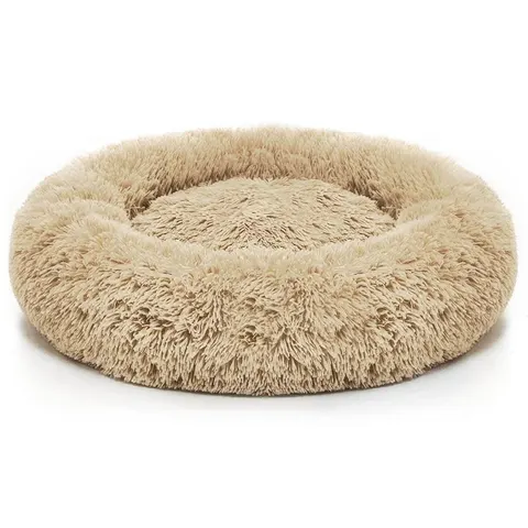 Plush Pet Bed - XXL - 100cm / Khaki