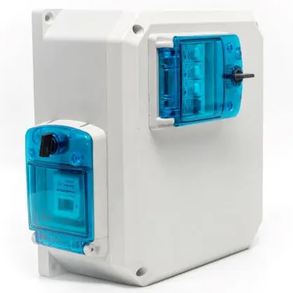 Allbro -  Stand up pool box with 125VA transformer Allbro Timer - 290x280x169 / 040-953 / 040-953