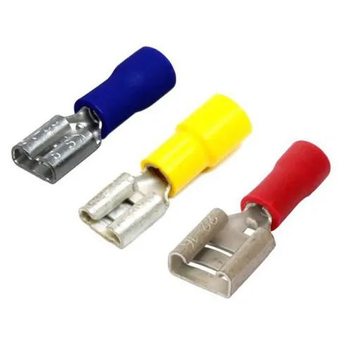 Pre-Insulated Disconnect Female Terminals (FD-FDD) - 0.5mm-1.5mm / 6.4mm / 100 Pack
