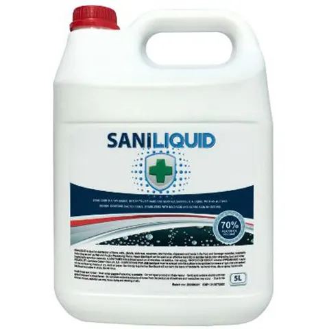 SaniLiquid - 5 Litre Sanitising Liquid - Sanitiser