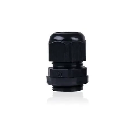 Black Nylon PG Cable Gland - 11mm / 10 Pack