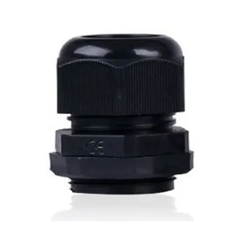 Black Nylon PG Cable Gland - 42mm / 5 Pack