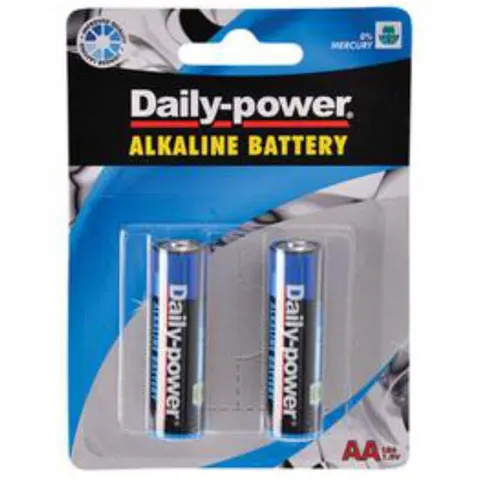 AA - 2 Pack - Super Alkaline Battery - Daily Power