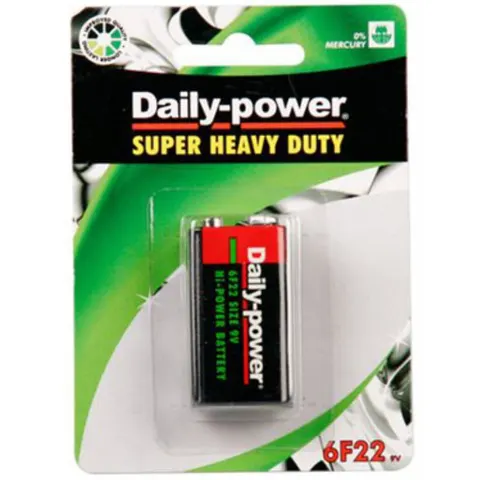 6F22- 2 Pack - Super Heavy Duty Battery - Daily Power