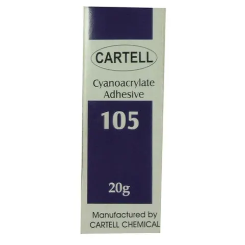 Super Glue - Cartel 105 - Cynoacrylate - 20g