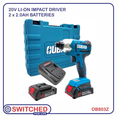 OB803Z - Impact Driver - 20V Li-lon Brushless - Oubao