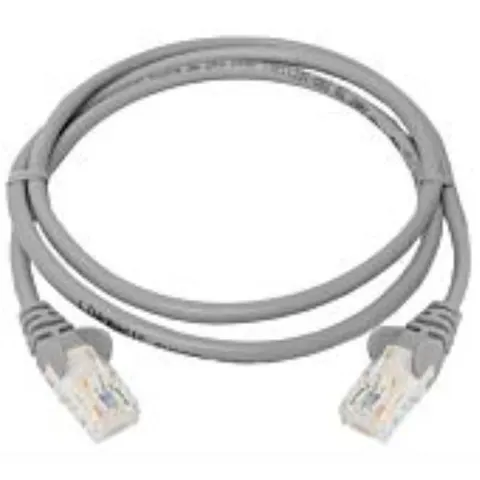 Fly Lead - Cat 6 - 1meter - Patch Grey