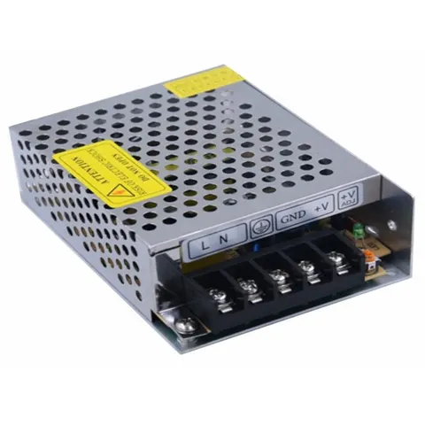 Power Supply - 12V - Metal Chassis - 100 Watt